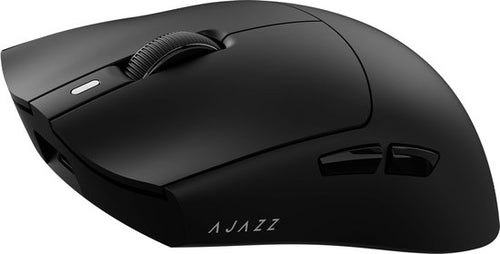 Ajazz AJ139 V2 MC – Draadloze Gaming Muis – PAW3311 – 12.000 DPI – Tri-Mode – 1000Hz – RGB Oplaadstation – Inclusief Opberghoes - Zwart