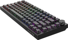 Ajazz AK820 – Mechanisch Toetsenbord 75% – Bedraad USB-C Gaming Keyboard – Hot Swap – Compact QWERTY – 82 Keys – Contourlijn zwart
