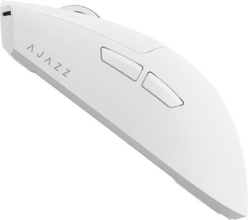 Ajazz AJ139 V2 MC – Draadloze Gaming Muis – PAW3311 – 12.000 DPI – Tri-Mode – 1000Hz – RGB Oplaadstation – Inclusief Opberghoes - Wit
