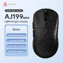Ajazz AJ199 Max - Draadloze Gaming Muis – PAW3395 - 26.000 DPI - Tri-Mode - Zwart