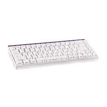 AJAZZ NK68 V2 mechanisch gaming toetsenbord — 65% Compact, RGB, Hot-Swappable, USB-C — Wit Ribbon Design